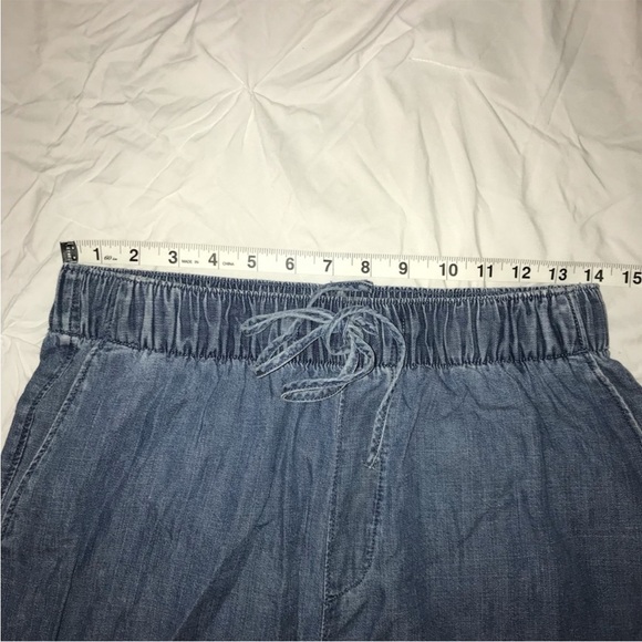 Abercrombie Wide Leg Chambray Pants size Small - Picture 11 of 11